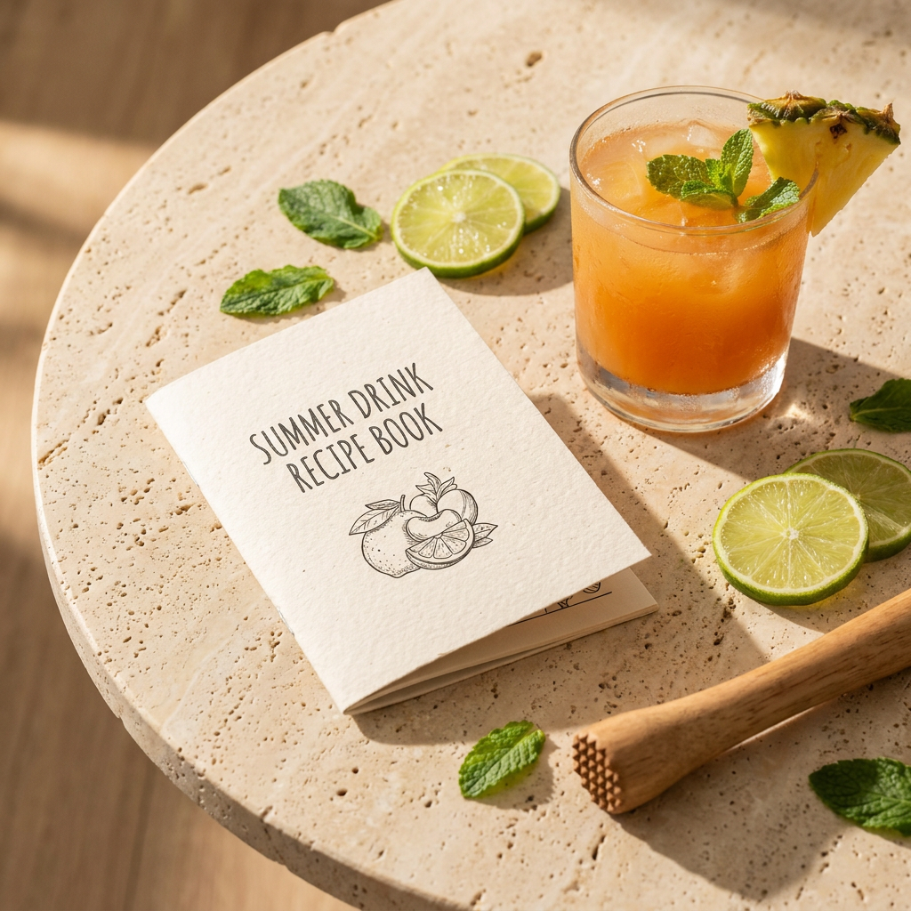 Summer Drink Recipe Book
